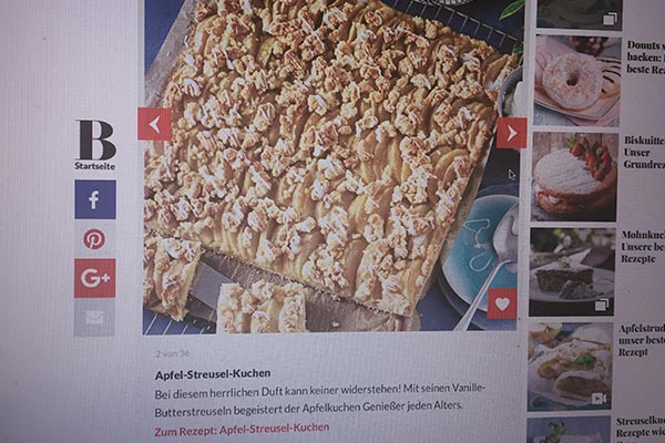 Apfel-Streussel-Kuchen Rezept