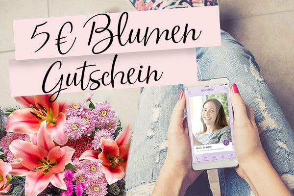 10 Euro Blumengutschein für alle Nutzerinnen